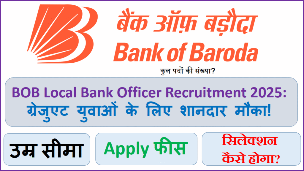 BOB Local Bank Officer Recruitment 2025