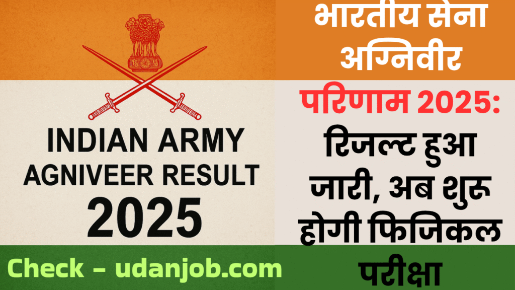 Indian Army Agniveer Result 2025